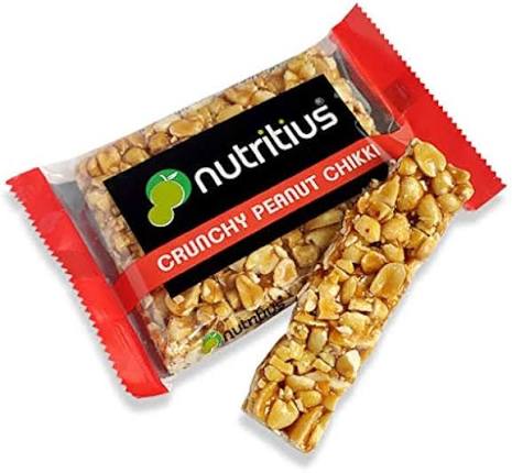 CRUNCHY PEANUT CHIKKI RS 10
