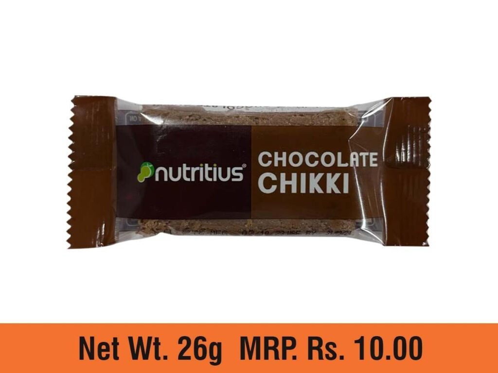 CHOCOLATE CHIKKI RS 10